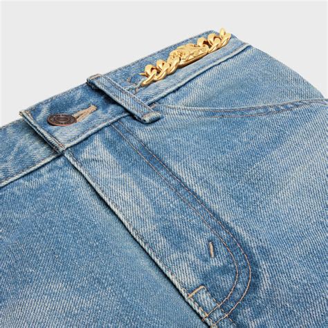 celine kitty jeans|KITTY JEANS IN PISMO WASH DENIM .